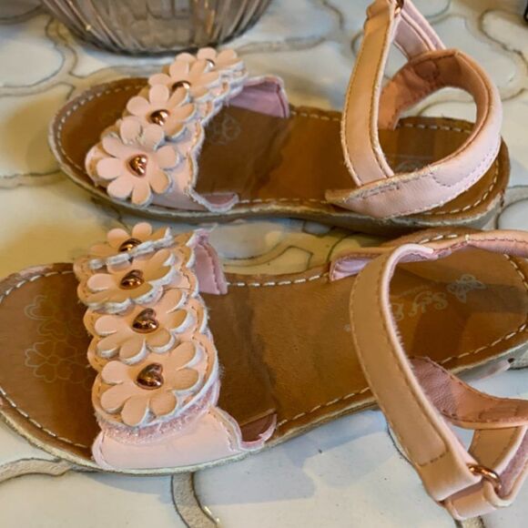 Self Esteem Pink Floral Sandal - Picture 3 of 6